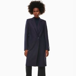 Aritzia Babaton Stedman Coat - Navy - XS